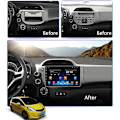 Pikkukuva 2 / 5: Honda Fit Jazz 2007 - 2013 LHD -auton radio, multimedianavigointi, GPS, ei 2din 2 Din