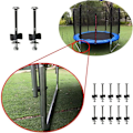 Miniatyrbilde 3 av 5: 12-pakning trampolinavstandsstykker med skruer for å feste trampolinen, reservedeler til trampoline