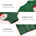 Miniatyrbillede 5 af 5: IC Dame grim julesweater, sjov nisse sjov juleferie XL