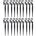 Miniatyrbillede 1 af 5: 20 stk. G Type 360 Graders Roterende Mikro Sprinkler Vandingssprinkler