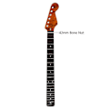 Miniatyrbild 4 av 5: Elgitarrhalsbyte för gitarrhals DIY-delar Byte 22 Rose Wood Fretboard Binding För Tl St Tele Back Center Line