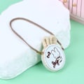 Miniatyrbilde 5 av 5: IC 1/12 Dukkehus Rundvevd Skulderveske Dukke Halm Crossbody Ba