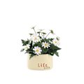 Miniatyrbilde 1 av 3: IC Kunstige blomster, falske blomster, grønne planter, potteplanter,