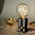 Pikkukuva 5 / 5: Led-lamput Vintage-lamppu 4W Himmennettävä Antiikki Edison Led-filamenttilamppu 220/240V G95 Sydän Lämmin Hehku (Läpinäkyvä)