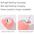 Miniatyrbild 5 av 5: Interaktiv Hundleksak - USB Uppladdningsbar Smart Boll Hundleksak Valpgåva med Lysande Roterande Boll
