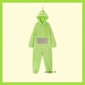 Pikkukuva 1 / 2: Teletubbies-Pyjamat Aikuisten ja Lasten Pojille ja Tytöille, Ihastuttavat Piirroshahmot MJ51, Kotiasu, Talvi, Paksu ja Lämmin Green Dipsy L 163—168cm