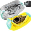 2-Pack Shoe Laundry Bag, Zippered Wash Bag, Reusable Laundry Bag for Shoes – 360° Full Coverage Cleaning, for Washing Machine and Dryer D