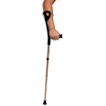 Miniatyrbild 4 av 5: Fällbara armbågskryckor för vuxna, höjdjusterbar arm manschett Momentum, bärbar
