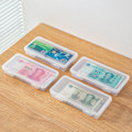 Miniatyrbilde 3 av 5: IC Bærbar oppbevaringsboks Seddelalbum Valuta Case CB
