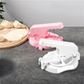 Miniatyrbilde 2 av 5: IC Degpresseverktøy Presser Dumpling Skin Press Dumpling Rosa
