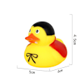 Miniatyrbillede 1 af 9: Kreativ Halloween gummiandedragtøj, der klemmer og laver lyde, MJ51 legetøj, flydende gul and (10 stk) Vampire Duck