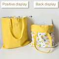 Miniatyrbillede 1 af 3: Stofpose, 40 cm x 36 cm (gul), stofpose Shopping