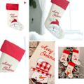 Miniatyrbilde 3 av 5: IC Julestrømpe Sett Santa Boots Gavepose Juletre stil 1