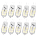 Miniatyrbillede 2 af 8: 10 stk G4 LED-pære Lysstyrke Dæmpbar Høj Farvegengivelse