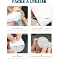 Miniatyrbillede 5 af 5: Selvklæbende møbelpuder, møbelstolpuder 3 ruller (100 10cm+100 5cm+100 2cm), 4mm tyk stolpude filtpad