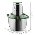 Miniatyrbild 5 av 5: 5l Köttkvarn Blender Kök Elektrisk Matberedare Grönsakshackare