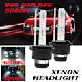 Miniatyrbilde 2 av 5: D2R/D2S/D2C 35W HID-frontlykter, erstatningslyspærer (1 par) BBT 6000K