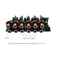 Pikkukuva 4 / 5: Stereo Audio Mixer 1 Input 5 Output Monikanavainen äänenlähteen jakaja RCA-liitäntä vahvistimelle