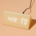 Miniatyrbillede 3 af 4: Unikt Vækkeur i Trædesign med Lys- og Lydaktivering Tree Träd