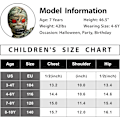 Miniatyrbilde 7 av 7: Barnas Mommie Zombie Kostyme Gutter Jenter Halloween Skummel Farao Egyptisk Body for Fint Klesopp Party 3-10 År 3-4 år