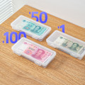 Miniatyrbilde 4 av 5: IC Bærbar oppbevaringsboks Seddelalbum Valuta Case CB