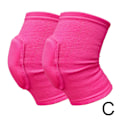 Miniatyrbilde 1 av 5: Sponge Sports Knebeskyttere Dans Volleyball Basketball Dance Kneli rose red L