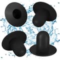 Miniatyrbild 1 av 5: 4-pack pool wall plug replacement parts - above ground pool filter pump filter hole plug compatible with Intex and Bestway