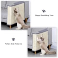 Miniatyrbilde 2 av 3: Kattens klorebeskytter for sofa, klorematte med naturlig sisal for møbelbeskyttelse mot katter, klorematte