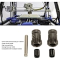 Miniatyrbillede 3 af 5: 3D Printer Ekstruder Gear, Hærdet Stål, Nano RNC Belægning, Høj Hårdhed, Dobbelt Drev, Gearhjul Aksel Lejesæt, fra DEBUNS