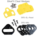 Miniatyrbillede 2 af 5: Bikefit kileklodser til Shimano Road Spd-sl & Mtb Spd Atac Speedplay Crank Bros klamper 8 stk./pakke cykelmontering