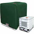 Miniatyrbild 1 av 5: IBC Tankskydd Presenning för 1000L IBC Behållare, GU.B/bon 116 x 100 x 120 cm Vattentankskydd Anti-UV Anti-Regn (Grön)..DEBUNS