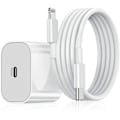Pikkukuva 1 / 2: iPhone-laturi - Pikalaturi - Adapteri + Kaapeli 20W USB-C 1Pc