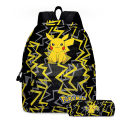 Miniatyrbild 1 av 2: Baby Pikachu Cartoon Anime Skolväskor för grundskolan och mellanstadiet, ryggsäckar för barn