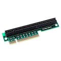 Miniatyrbild 3 av 5: Pci-e 8x till 16x stigeradapter Pci-express X8 till X16 90 graders kort för 1u/2u