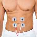 Miniatyrbillede 5 af 5: 5*5cm 20 Pads Stud TENS SELVKLÆBENDE Pads PASSER TIL BEURER Tens Unit Pads Udskiftning Tens Elektroder Genanvendelige til Elektroterapi Massage (Hvid)