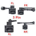 Miniatyrbild 3 av 5: 4PCS Fram & Bak Höjdnivåsensor för Land Rover DISCOVERY III L319 Range Rover Sport LR020155 LR020157 LR020161
