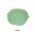 Miniatyrbild 6 av 8: Airfryer Silikonform - Korg för airfryer Turkos Turquoise Tjock (100g)