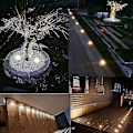 Miniatyrbillede 3 af 5: Pakke med 16 LED forsænkede spots til træterrasse, vandtæt IP67, udendørs forsænket spotlightsæt