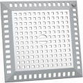 Miniatyrbillede 1 af 5: Hårfanger til brusebad 12,2 x 12,2 cm Sølv Rustfrit Stål Firkantet Køkkenvask Filter Anti-tilstopningsvask Gitter til Badeværelse Brusebad, til Badeværelse og Køkken