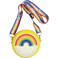 Miniatyrbillede 1 af 5: IC Sød Regnbue Mini Pung Toddler Crossbody Skuldertaske Messenger Taske