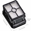 Miniatyrbillede 3 af 5: Bissell Crosswave 4-pak 1866 1866F Vaskbare erstatningsfiltre til Bissell CrossWave 3-i-1 Multi-Surface 17132 og Pet Pro 2225N støvsugere