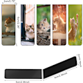 Pikkukuva 2 / 7: Värikkäät magneettiset kirjanmerkit, 30 kpl magneettiset kirjanmerkit, kirjanmerkit, magneettiset sivuklipsit, sivumerkit, kirjanmerkit, lapset Kitten
