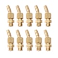 Miniatyrbillede 1 af 5: 10 stk. 1/8 tommer DN6 messing sprøjtende spray vandfontænedyser