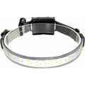 LED Hodelykt, 350 Lumen, Vanntett Hodelykt med Bred Lysstråle og 3 Moduser, Pannebånd for Utendørs Løping og Fotturer