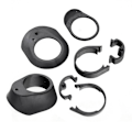 Miniatyrbillede 1 af 5: Integrerede styrvaskedelte split-kits 28,6 mm gaffelheadset i plast, cykeldele-C10