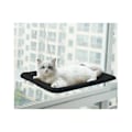Miniatyrbillede 1 af 5: Vindueskatteseng - Egnet til store katte op til 25 kg, Lounger, Kæledyrsseng - Egnet til store vinduer - Hængende katteseng - Sort, af DEBUNS