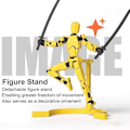 Miniatyrbilde 3 av 5: Dummy13 Magnetisk Actionfigursett, 3D Magnetisk Actionfigursett
