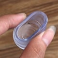 Miniatyrbilde 3 av 5: Klart bordstolben Cap Feet Silikonputebeskyttelse Sett