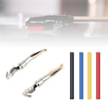 Miniatyrbillede 2 af 5: Fosfor Bronze Patronhylster Clips Rør 8 Guldbelagte Pins Til Patroner Pladespiller Det