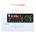 Pikkukuva 2 / 5: 160w Vahvistin Bluetooth 5.0 Diy Mp3 Dekooderi Levy Audio Soitin 12v Mp3 Soitin Auto Fm Radio Moduuli